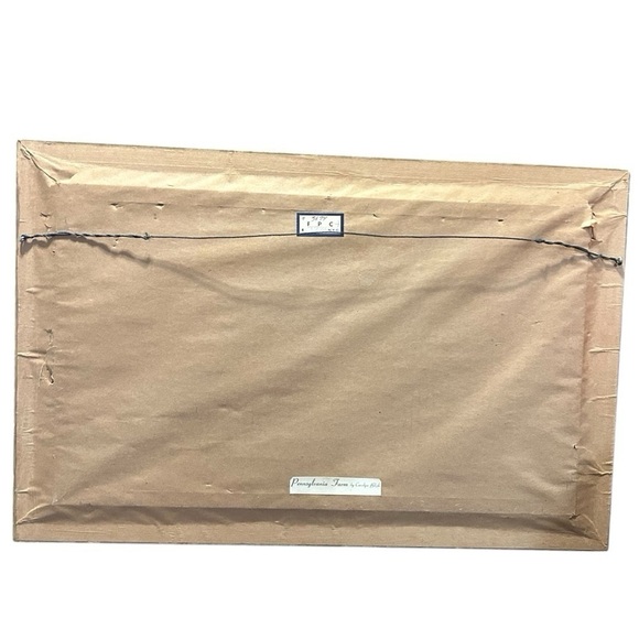 Carolyn Blish Original Signed Watercolor Pennsylvania Farm Framed Art (No. 3694) - Picture 13 of 16